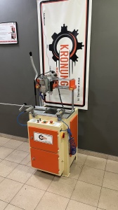 KRG 502 Hand-held drilling machine for handle holes and mechanical locking mechanism + pantograph - Img 2