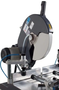 VEGA II M - Masina de debitat manuala cu prindere pneumatica si racire 400 mm - Img 2