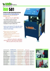 ISO 501 - Utilaj automat de debavurat (3 grupuri de freza)