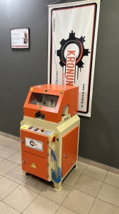 KRG 401 Utilaj automat de debitat profile PVC si Al simplu cap (⌀-disc 400) - Img 3