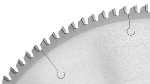 Disc de debitat Aluminiu & PVC 420 x 4.0 x 32 Z=96 - Img 3