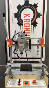 KRG 502 Hand-held drilling machine for handle holes and mechanical locking mechanism + pantograph - Img 5