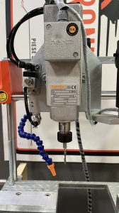KRG 502 Hand-held drilling machine for handle holes and mechanical locking mechanism + pantograph - Img 6