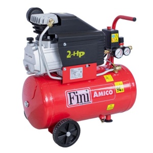 Compresor de aer Fini AMICO25/2400, 24 l, 1500 W, 8 bar, 170 l/min - Img 1