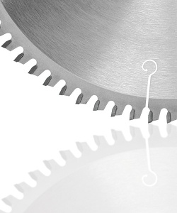 Disc de debitat Aluminiu & PVC 350 x 2.4 x 32 Z=96 - Img 2