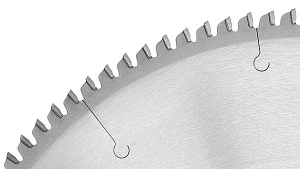 Disc de debitat Aluminiu & PVC 380 x 3.6 x 32 Z=110 - Img 3
