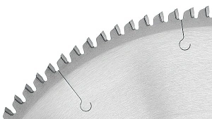 Disc de debitat Aluminiu & PVC 550 x 4.4 x 32 Z=160 - Img 3