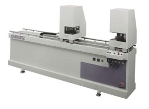 2HD/140 Automatic double-head PVC profile welding machine (adjustable angle 30–180 degrees) 0.2 mm