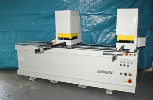 2HD/140 Utilaj automat sudat profile PVC dublu cap (unghi reglabil 30-180 grade) 0.2mm - Img 2