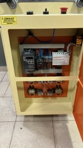 KRG 501 Utilaj manual de frezat gauri pentru maner si locasul mec. Inchidere + pantograf + canale drenaj apa - Img 6