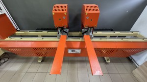 KRG 100GP Utilaj automat sudat profile PVC dublu cap (unghi reglabil 25-180 grade, 4m) 0.2mm - Img 3