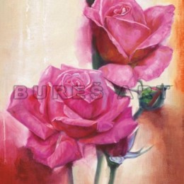 Poster cu Trandafiri roz