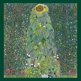Poster Floarea soarelui de Klimt , 60x80 cm