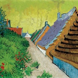 Poster Van Gogh Strada in Arles , 60x80 cm
