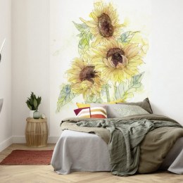 Fototapet digital floarea soarelui Komar PR X4-1008