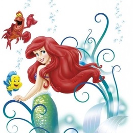 Sticker de copii - Arielle -colectia Disney