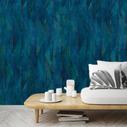 Tapet lux, Marburg tip panel, abstract, albastru,living