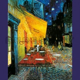Poster Van Gogh Terasa cafenelei , 70x50 cm
