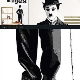 Sticker de perete "Charlie Chaplin"