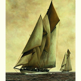 Poster "Corabia cu panze"