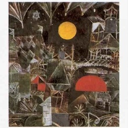Poster de arta Klee "Rasarit de luna"