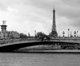 Poster "Podul Alexandru si Turnul Eiffel"