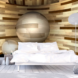 Fototapet - Wooden orbit