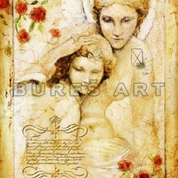 Poster decorativ ''Dragoste materna''