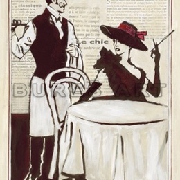 Poster ''La restaurant''