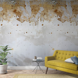 Tapet Marburg decorativ, tip panel, beton, gri, maro, living, birou, hol