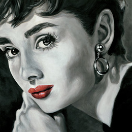 Poster Eleganta a la Audrey Hepburn