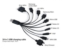 10 in 1 USB Multi Charging Cable