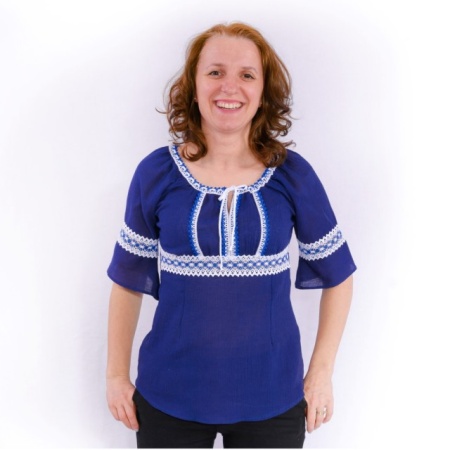 Bluza ie albastra BL150 - Img 4
