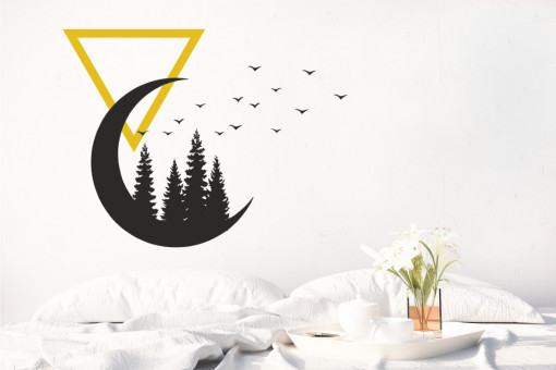 Triunghiul cerului - sticker decorativ