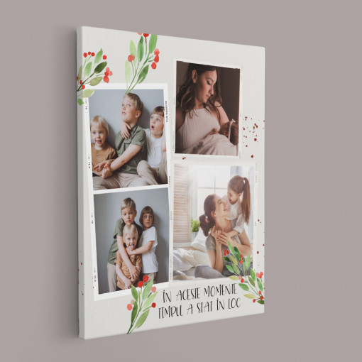 Tablou canvas personalizat (4 poze)