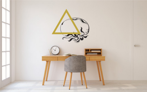Triunghiul apei - sticker decorativ
