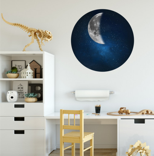 Semiluna - sticker decorativ