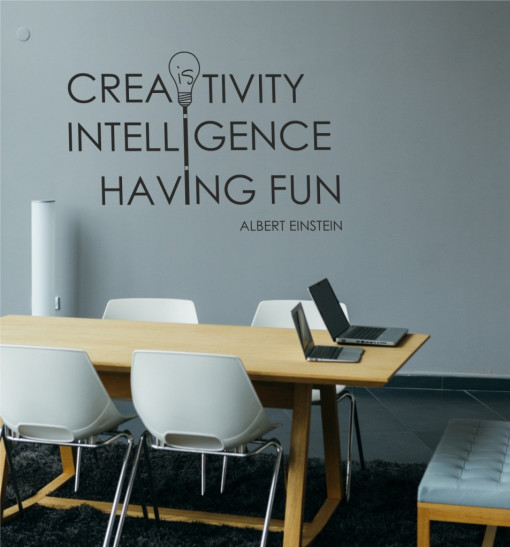 Creativity - Sticker perete pentru birou