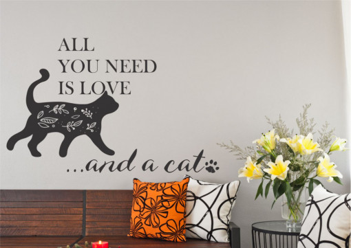 All you need is love and a cat
