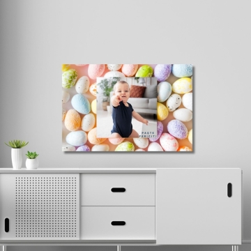 Tablou canvas personalizat Pui de om!