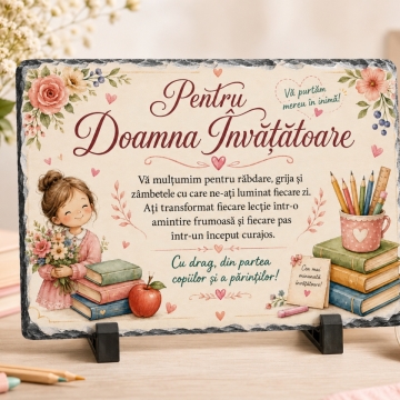 Ardezie – Pentru doamna invatatoare