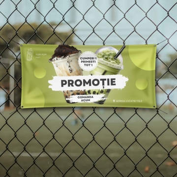 Banner personalizat - Promotie 1+1=2
