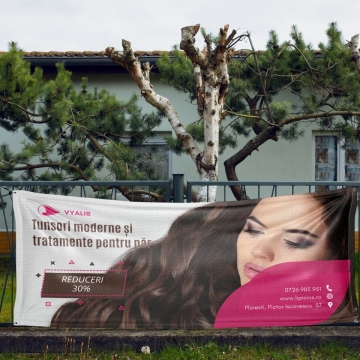 Banner personalizat - Salon de infrumusetare