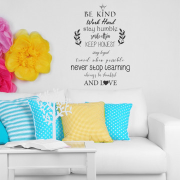 Be kind and love