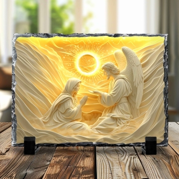 Ardezie cu Efect 3D – Lumina Binecuvântării Divine