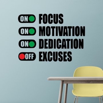 Sticker Educativ motivațional – Învață și Reușește