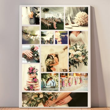 Tablou canvas personalizat - Familie 14 poze