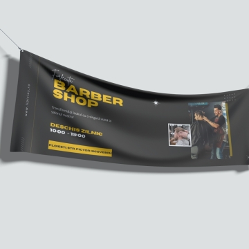 Banner personalizat - Barber shop