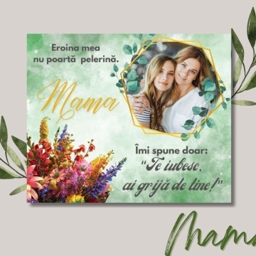 Tablou canvas Mama, Eroina mea