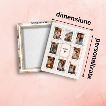 Tablou canvas personalizat ALL IN